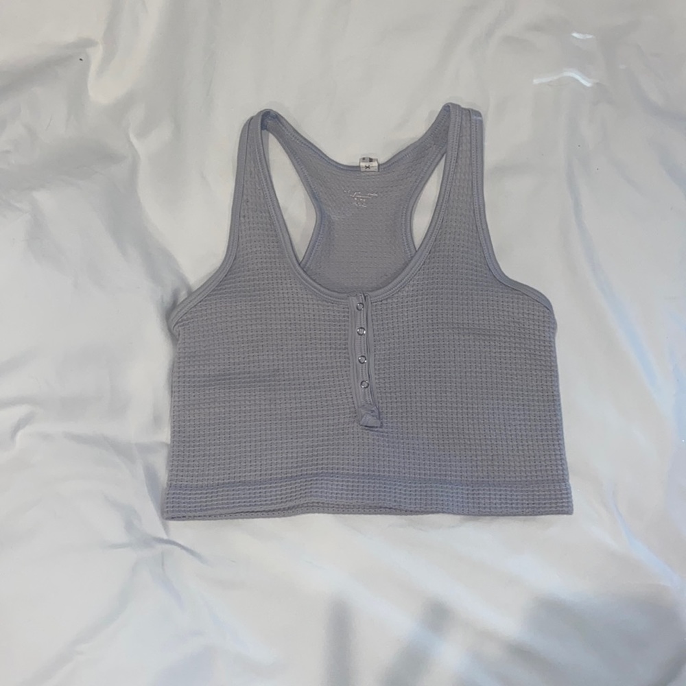 Urban outfitters purple seamless crop top
